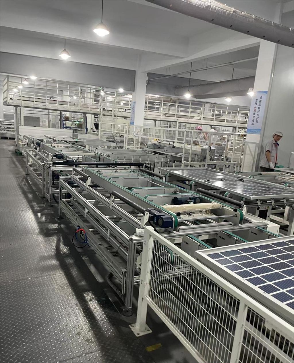 Inverter stock alongside modules